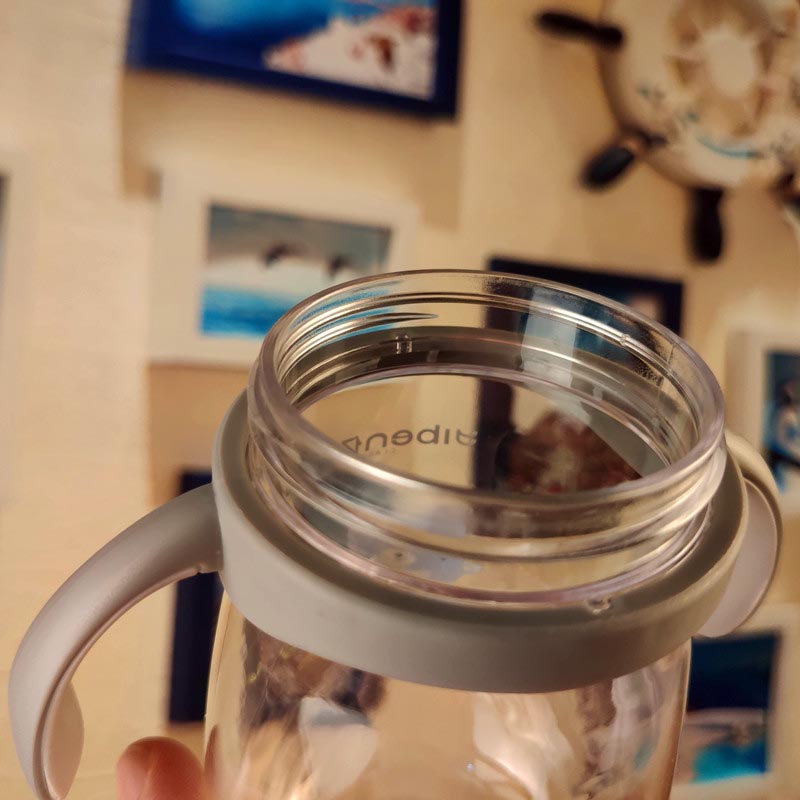 Cute Rabbit Shaped Baby's BPA Free Feeding Bottle with Straw Cute Rabbit Shaped Baby's BPA Free Feeding Bottle with Straw