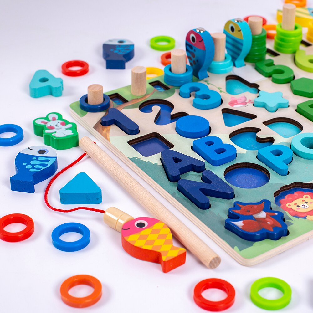 Montessori Educational Wooden Busy Board   Montessori Educational Wooden Busy Board