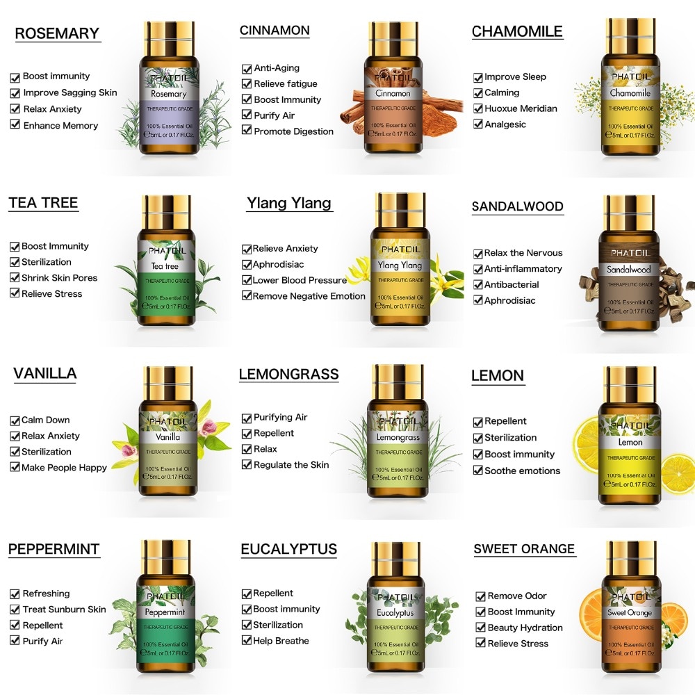 Pure Essential Oils 15 pcs Set Pure Essential Oils 15 pcs Set