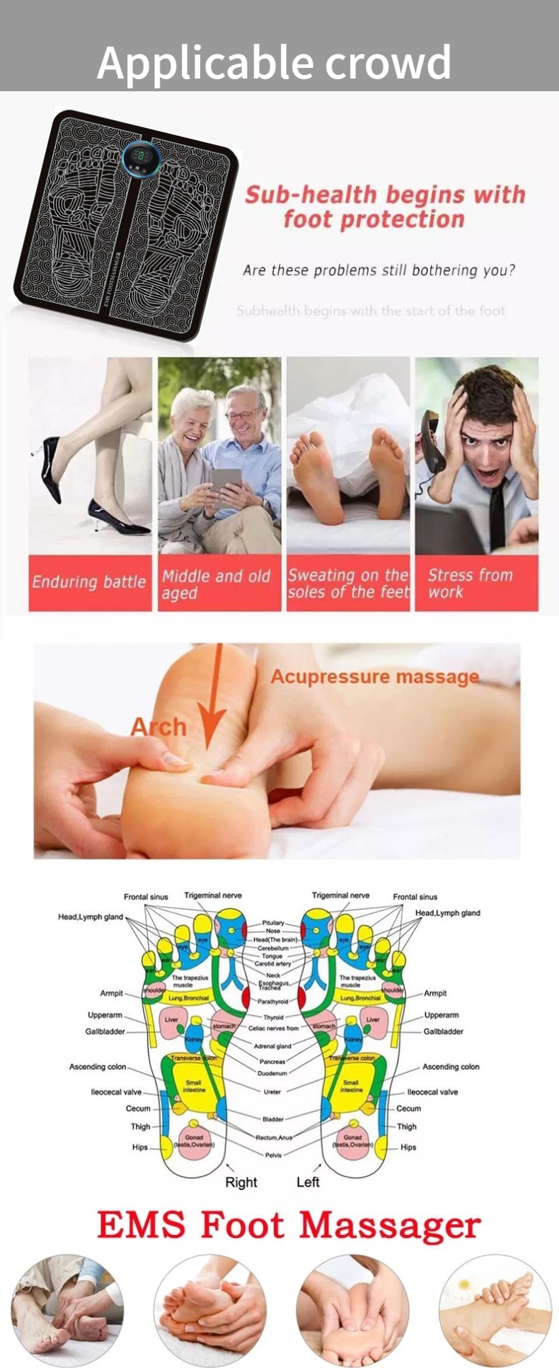 EMS Foot Massager EMS Foot Massager