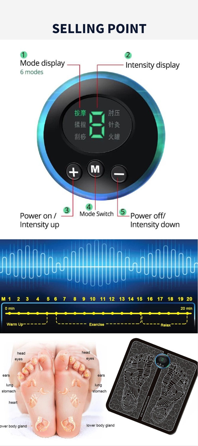 EMS Foot Massager EMS Foot Massager