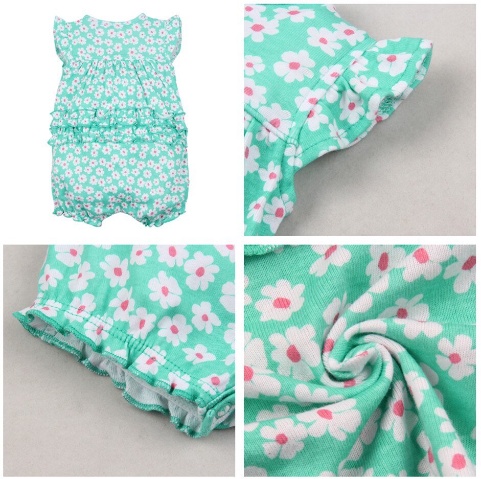 Floral Unicorn Romper For Baby Floral Unicorn Romper For Baby