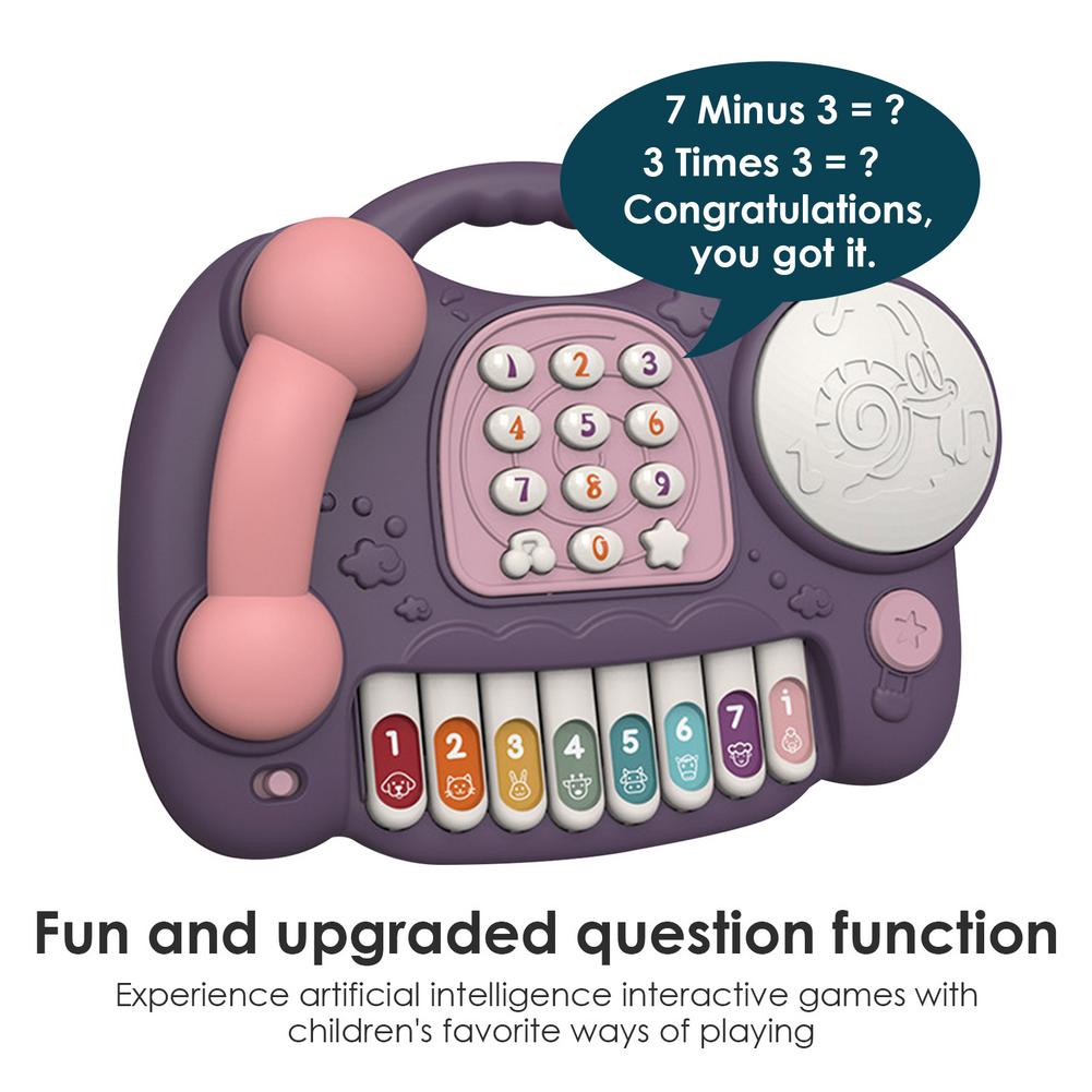 Educational Montessori Musical Piano Phone Educational Montessori Musical Piano Phone