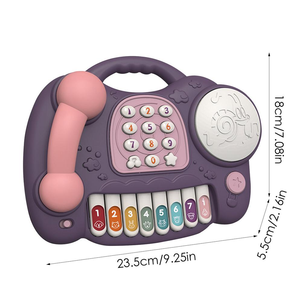 Educational Montessori Musical Piano Phone Educational Montessori Musical Piano Phone