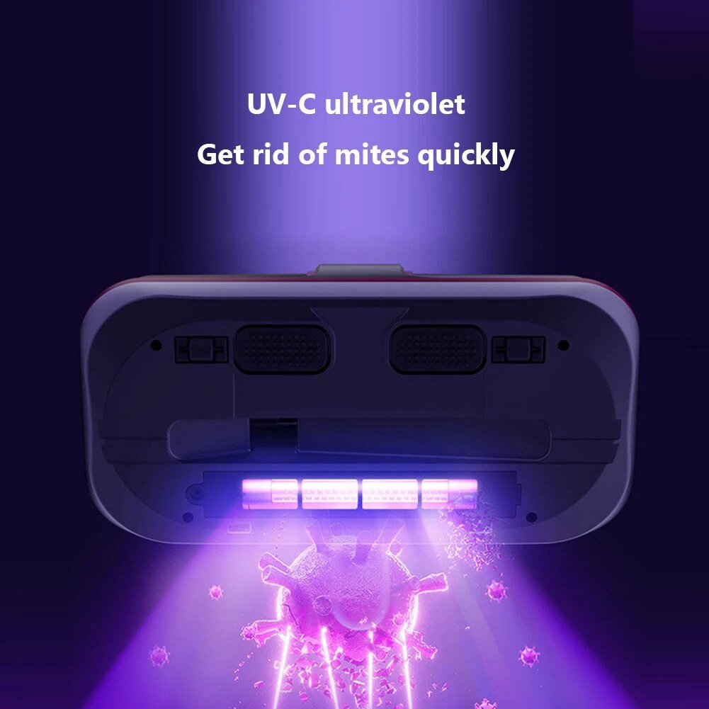 8000PA Wireless Dust Removal Equipment with UV Light Portable Home Handheld Vacuum Mite Remover for Mattresses Sofas Cleaner 8000PA Wireless Dust Removal Equipment with UV Light Portable Home Handheld Vacuum Mite Remover for Mattresses Sofas Cleaner