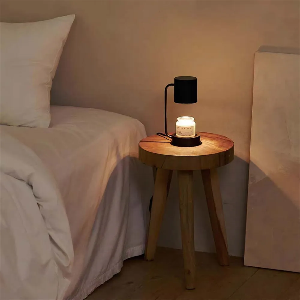 Modern Candle Warmer Lamp Metal Wax Burner Retro Melting Wax Lamp 220V Simple Table Lamp Fragrance Light Desk Decor Lighting Modern Candle Warmer Lamp Metal Wax Burner Retro Melting Wax Lamp 220V Simple Table Lamp Fragrance Light Desk Decor Lighting