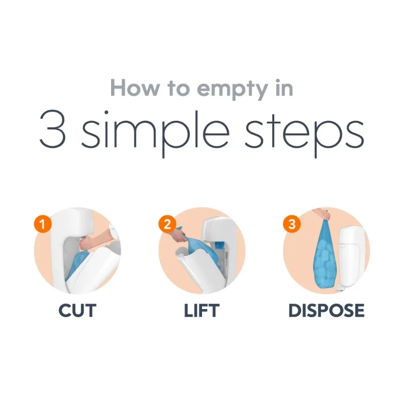 Diaper Genie Complete Diaper Pail (White) Odor Control, 1 Diaper Trash Can, 1 Refill, 1 Filter Diaper Genie Complete Diaper Pail (White) Odor Control, 1 Diaper Trash Can, 1 Refill, 1 Filter