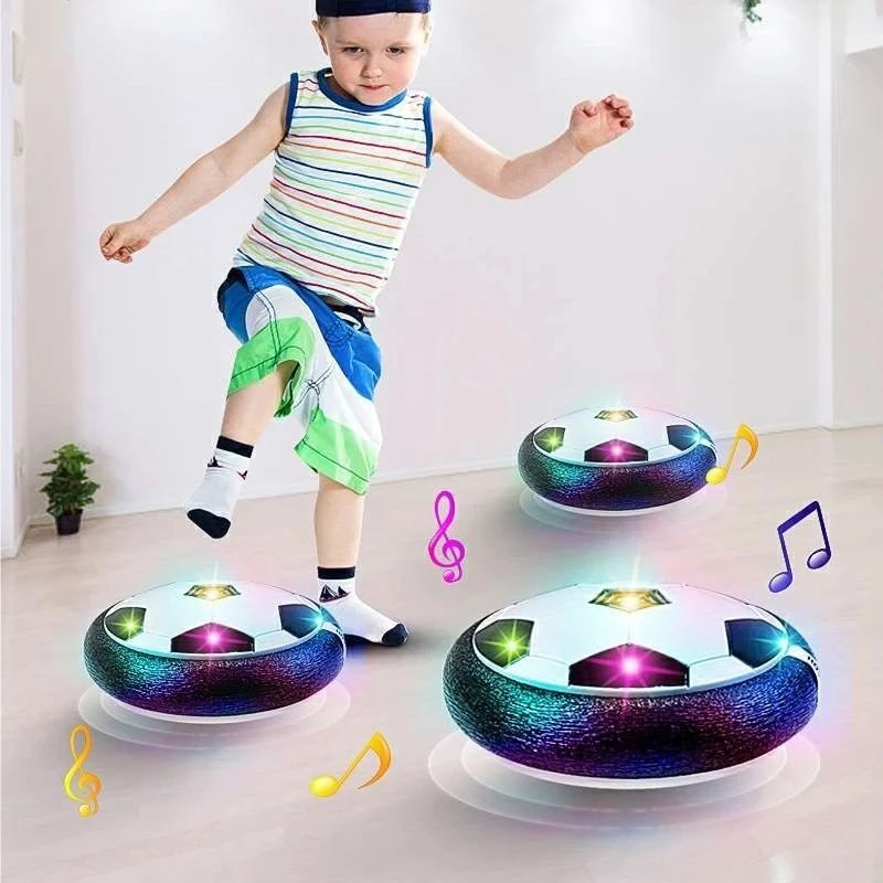 Hover Soccer Ball Boy Toys Light Up LED Soccer Ball Toys Floating Football Indoor Play Children Sport Toys Outdoor Game for Kids