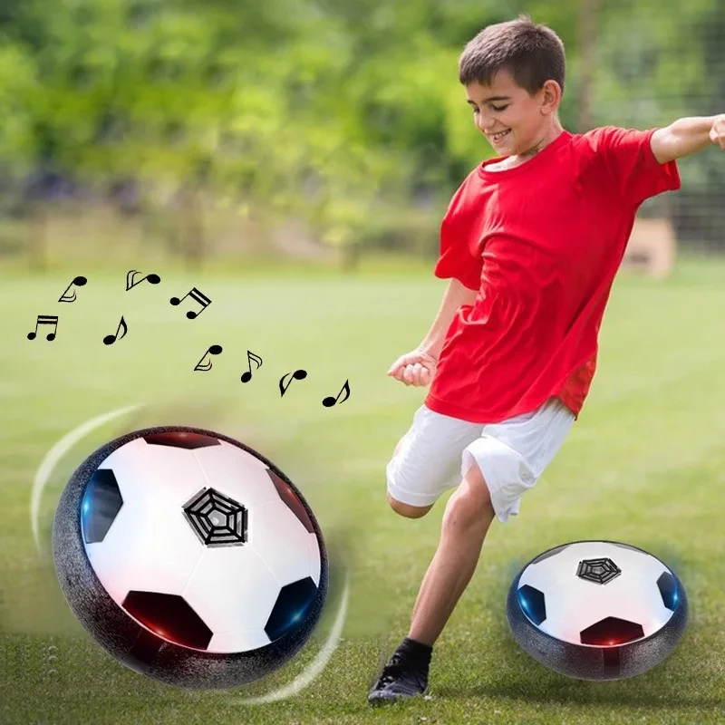 Hover Soccer Ball Boy Toys Light Up LED Soccer Ball Toys Floating Football Indoor Play Children Sport Toys Outdoor Game for Kids