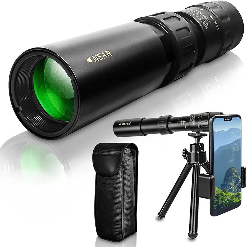 80X100 HD Powerful Monocular Telescope Phone Camera Zoom Starscope Tripod Telescope Phone Clip for Outdoor Camping Accessories 80X100 HD Powerful Monocular Telescope Phone Camera Zoom Starscope Tripod Telescope Phone Clip for Outdoor Camping Accessories