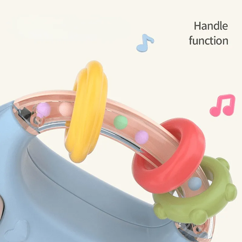 Baby Musical Feeding Bottle Pacifier Newborn Soft Teether Rattles Educational Toy Mobile Rattles Toys 0-12M Soothing Vocal Music Baby Musical Feeding Bottle Pacifier Newborn Soft Teether Rattles Educational Toy Mobile Rattles Toys 0-12M Soothing Vocal Music