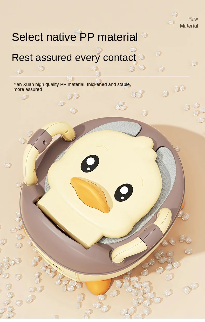 1-6 Years Old Children's Pot Cute Baby Toilet Seat Easy to Clean Baby Potty Portable Stool Boys And Girls Safe Trainer Seat WC