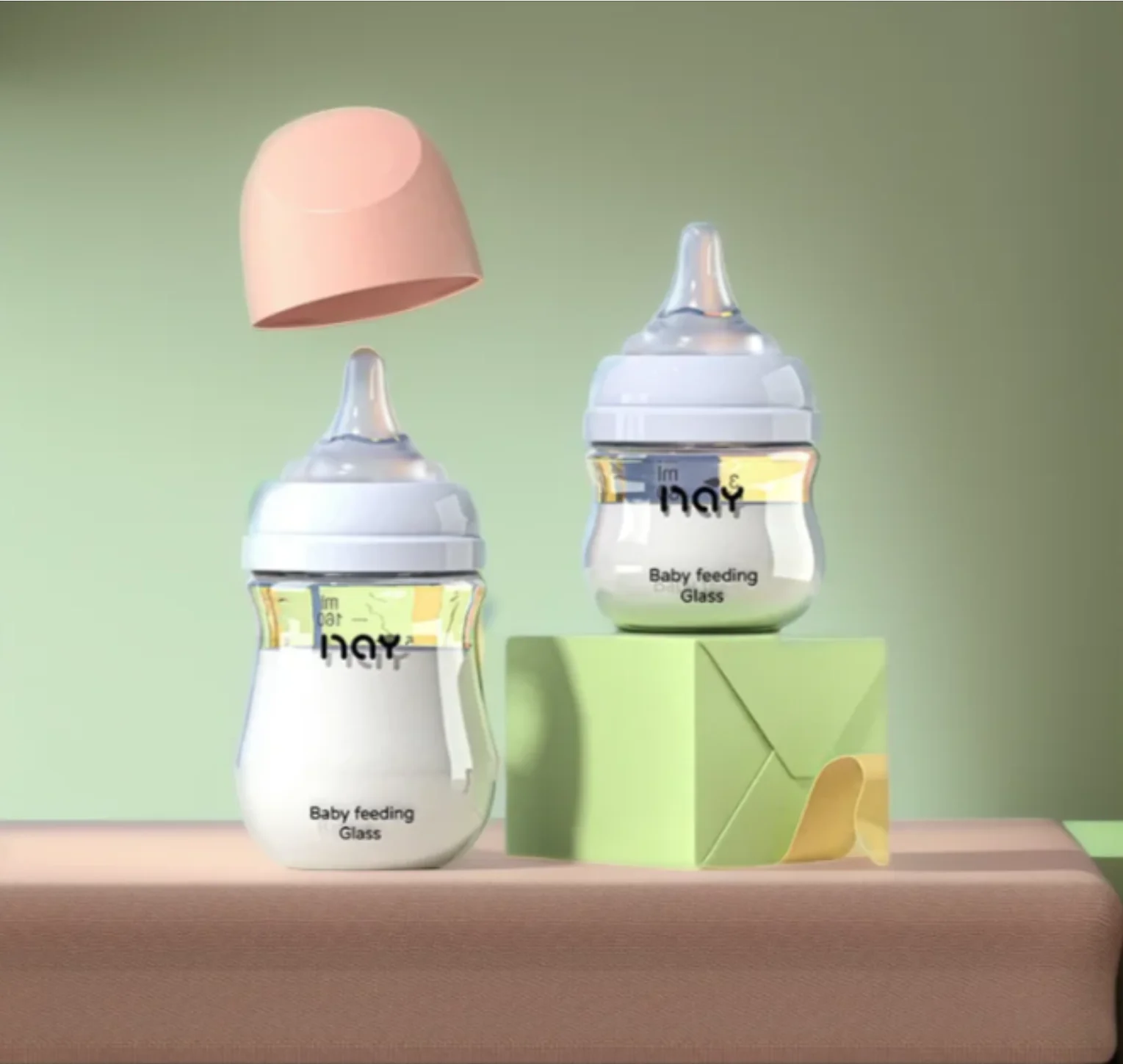 Hot Sale Baby Bottles Newborn Wide-caliber Nursing Glass Bottles Anti-flatulence Milk Feeding Bottles Infant 0-3 Month BPA Free Hot Sale Baby Bottles Newborn Wide-caliber Nursing Glass Bottles Anti-flatulence Milk Feeding Bottles Infant 0-3 Month BPA Free