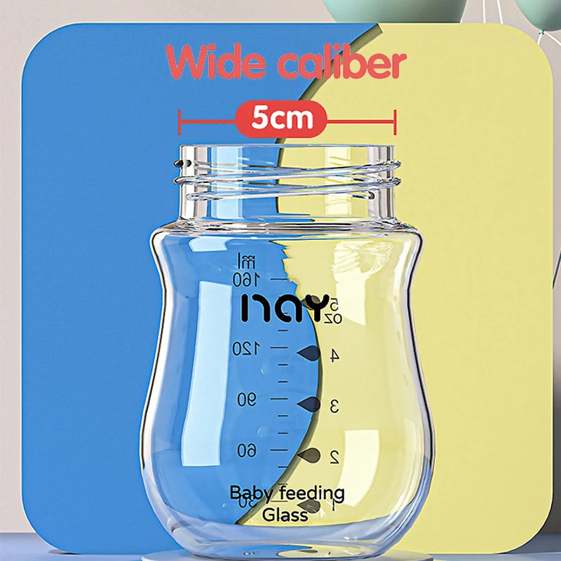 Hot Sale Baby Bottles Newborn Wide-caliber Nursing Glass Bottles Anti-flatulence Milk Feeding Bottles Infant 0-3 Month BPA Free Hot Sale Baby Bottles Newborn Wide-caliber Nursing Glass Bottles Anti-flatulence Milk Feeding Bottles Infant 0-3 Month BPA Free