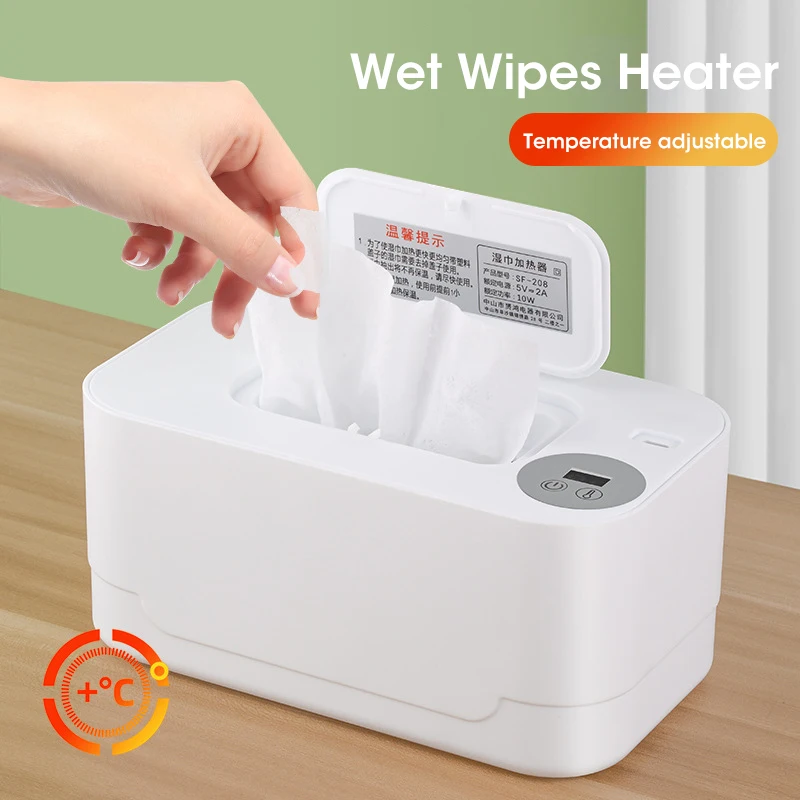 LED Display Baby Wipe Warmer Heater Wet Towel Dispenser Portable USB Charge Baby Wipe Warmer Napkin Heating Box Home/Car Use LED Display Baby Wipe Warmer Heater Wet Towel Dispenser Portable USB Charge Baby Wipe Warmer Napkin Heating Box Home/Car Use
