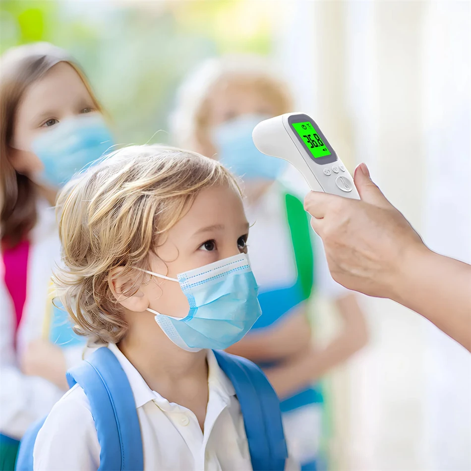 Infrared Thermometer Digital LCD Body Measurement Kids Adult Fever IR Children Non-Contact Termometrometer Infrared Thermometer Digital LCD Body Measurement Kids Adult Fever IR Children Non-Contact Termometrometer