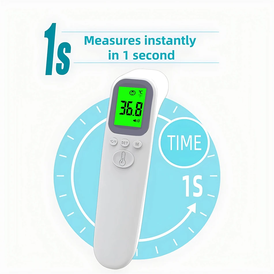 Infrared Thermometer Digital LCD Body Measurement Kids Adult Fever IR Children Non-Contact Termometrometer Infrared Thermometer Digital LCD Body Measurement Kids Adult Fever IR Children Non-Contact Termometrometer