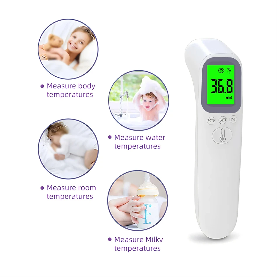 Infrared Thermometer Digital LCD Body Measurement Kids Adult Fever IR Children Non-Contact Termometrometer Infrared Thermometer Digital LCD Body Measurement Kids Adult Fever IR Children Non-Contact Termometrometer