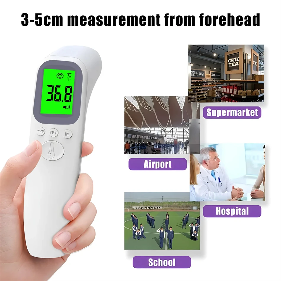 Infrared Thermometer Digital LCD Body Measurement Kids Adult Fever IR Children Non-Contact Termometrometer Infrared Thermometer Digital LCD Body Measurement Kids Adult Fever IR Children Non-Contact Termometrometer