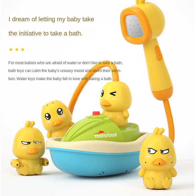 Baby Bath Toys Cute Duck Electric Water Spray Bathroom Bathing Toys Kids Bath And Shower Bathtubs Interactive Toddler Toys Gifts Baby Bath Toys Cute Duck Electric Water Spray Bathroom Bathing Toys Kids Bath And Shower Bathtubs Interactive Toddler Toys Gifts