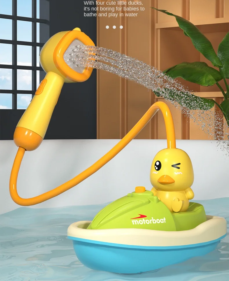 Baby Bath Toys Cute Duck Electric Water Spray Bathroom Bathing Toys Kids Bath And Shower Bathtubs Interactive Toddler Toys Gifts Baby Bath Toys Cute Duck Electric Water Spray Bathroom Bathing Toys Kids Bath And Shower Bathtubs Interactive Toddler Toys Gifts