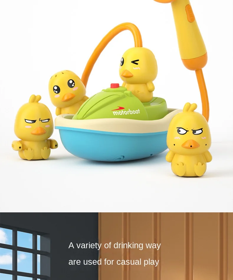 Baby Bath Toys Cute Duck Electric Water Spray Bathroom Bathing Toys Kids Bath And Shower Bathtubs Interactive Toddler Toys Gifts Baby Bath Toys Cute Duck Electric Water Spray Bathroom Bathing Toys Kids Bath And Shower Bathtubs Interactive Toddler Toys Gifts