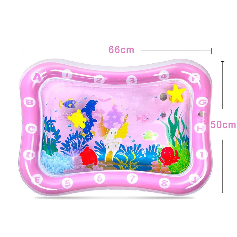 Infant Tummy Time Baby Water Play Mat PVC Inflatable Cushion Toddler Water Pad For Kids Early Education Developing Activity Toys Infant Tummy Time Baby Water Play Mat PVC Inflatable Cushion Toddler Water Pad For Kids Early Education Developing Activity Toys